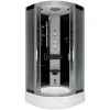 AcquaVapore Dampfdusche Duschtempel Sauna Dusche Duschkabine D46-63M2-EC 100x100