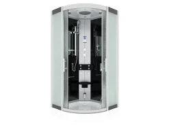 AcquaVapore Dampfdusche Duschtempel Sauna Dusche Duschkabine D46-13M2-EC 90x90