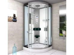AcquaVapore Dampfdusche Duschtempel Sauna Dusche Duschkabine D46-20T2 100x100