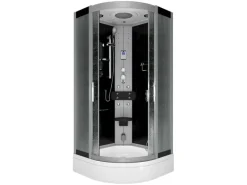 AcquaVapore Dampfdusche Duschtempel Sauna Dusche Duschkabine D46-53M2-EC 90x90