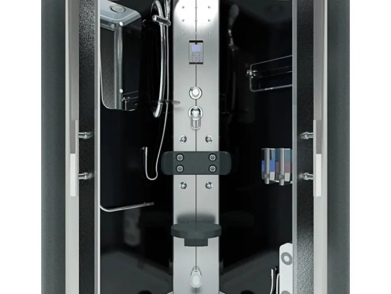 AcquaVapore Dampfdusche Duschtempel Sauna Dusche Duschkabine D46-53M2-EC 90x90