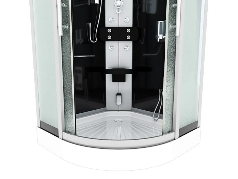 AcquaVapore Dampfdusche Duschtempel Sauna Dusche Duschkabine D46-03M2-EC 80x80