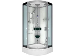 AcquaVapore Dampfdusche Duschtempel Sauna Dusche Duschkabine D46-60T2-EC 100x100