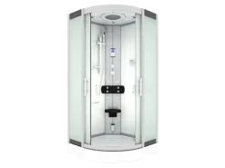 AcquaVapore Dampfdusche Duschtempel Sauna Dusche Duschkabine D46-10M2-EC 90x90