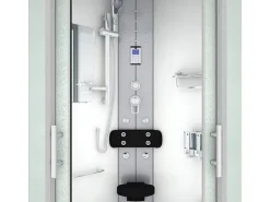 AcquaVapore Dampfdusche Duschtempel Sauna Dusche Duschkabine D46-10M2-EC 90x90