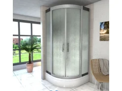 AcquaVapore Dampfdusche Duschtempel Sauna Dusche Duschkabine D46-50M2-EC 90x90