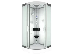 AcquaVapore Dampfdusche Duschtempel Sauna Dusche Duschkabine D46-10M2 90x90