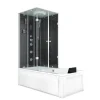 AcquaVapore Dusche Wanne Kombination K05-R31-EC Duschkabine 90x180