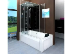 AcquaVapore Dusche Wanne Kombination K05-R31-EC Duschkabine 90x180