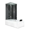 AcquaVapore Dusche Wanne Kombination K05-R30-EC Duschkabine 90x180