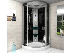 AcquaVapore Duschkabine Dusche D46-23T0-EC Komplettdusche Fertigdusche 100x100