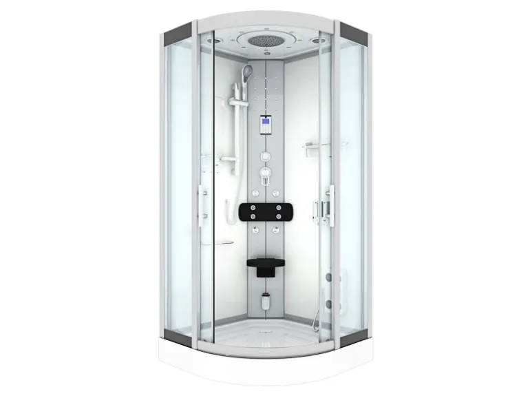 AcquaVapore Duschkabine Dusche D46-00T0-EC Komplettdusche Fertigdusche 80x80