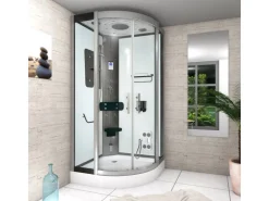 AcquaVapore Duschkabine Dusche D46-00T0-EC Komplettdusche Fertigdusche 80x80