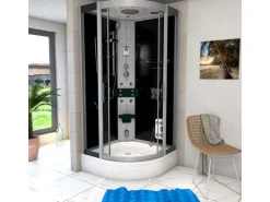 AcquaVapore Duschkabine Dusche D46-63T0-EC Komplettdusche Fertigdusche 100x100