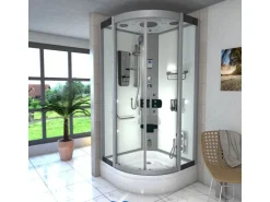 AcquaVapore Duschkabine Dusche D46-50T0-EC Komplettdusche Fertigdusche 90x90