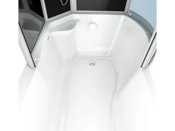 AcquaVapore Kombination Badewanne Dusche K50-L30-EC Duschtempel 170x100