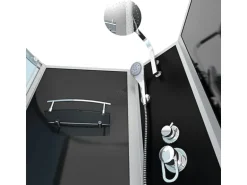 AcquaVapore Kombination Whirlpool Dusche K50-R30-WP-EC Duschkabine Wanne 100x170