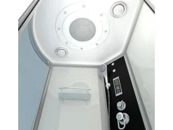 AcquaVapore Kombination Whirlpool Dusche K55-R01-WP Duschkabine Wanne 100x170