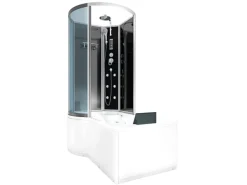 AcquaVapore Kombination Whirlpool Dusche K50-R31-WP Duschkabine Wanne 100x170