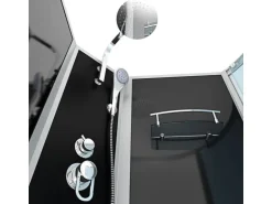 AcquaVapore Kombination Whirlpool Dusche K50-L30-WP Duschkabine Wanne 170x100