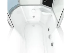 AcquaVapore Kombination Whirlpool Dusche K50-R01-WP-EC Duschkabine Wanne 100x170