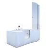 AcquaVapore Seniorendusche und Wanne mit Whirlpool S12D-TH-WP-L-EC Dusche 170x85