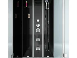 AcquaVapore Whirlpool Dusche Kombination K05-L30-WP Duschtempel 180x90