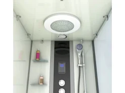 AcquaVapore Whirlpool Dusche Kombination K05-L03-WP Duschtempel 180x90