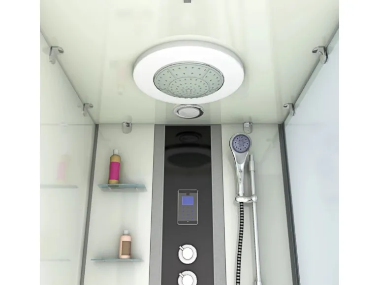 AcquaVapore Whirlpool Dusche Kombination K05-L03-WP Duschtempel 180x90