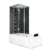 AcquaVapore Whirlpool Dusche Kombination K05-R33-WP-EC Duschtempel 90x180
