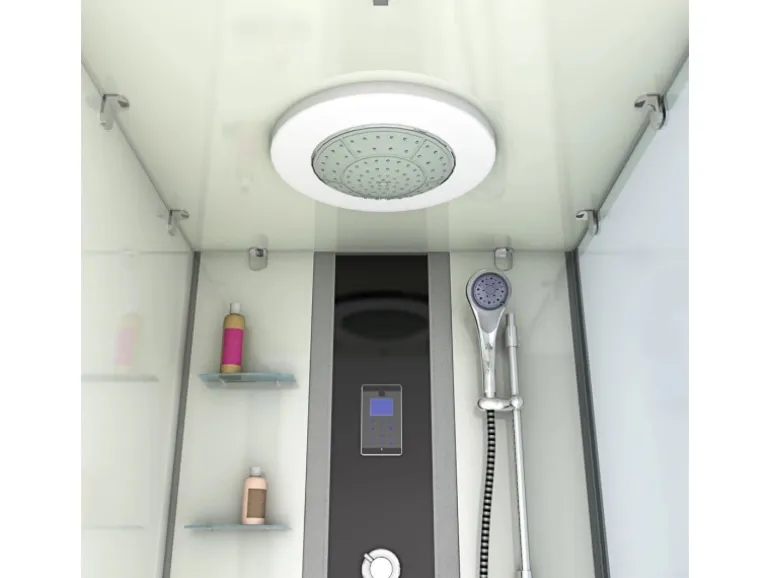 AcquaVapore Whirlpool Dusche Kombination K05-L01-WP Duschtempel 180x90