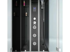 AcquaVapore Whirlpool Dusche Kombination K05-L31-WP-EC Duschtempel 180x90
