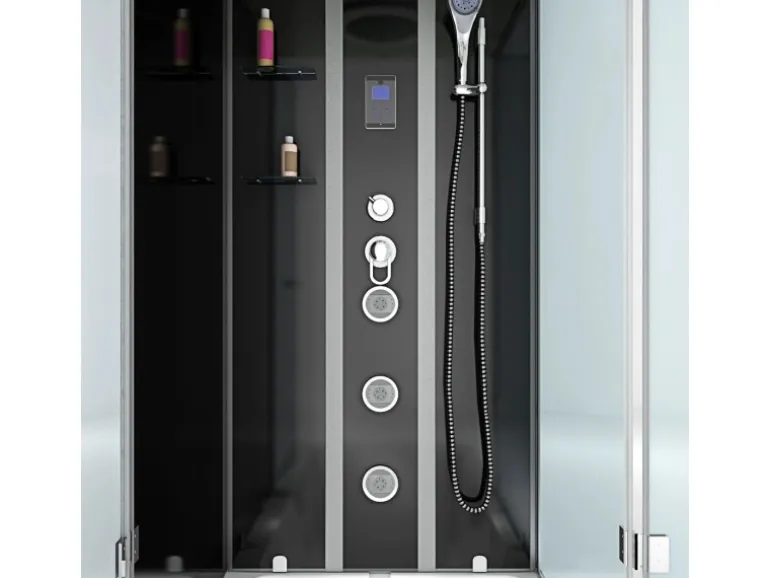 AcquaVapore Whirlpool Dusche Kombination K05-L31-WP-EC Duschtempel 180x90