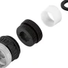 Adapter für Mischdüsen M22/M24 mit Kugelgelenk Verchromt