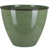 A.H.G. Metall-Topf mit Ablaufstopfen Ø 33 cm cm x 26 cm Grün