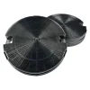 AIR2GO Aktivkohlefilter Als Ersatz für Hotpoint-Ariston C00308163 2 Stück