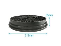 AIR2GO Aktivkohlefilter für Etna REC80 und 733386