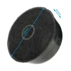 AIR2GO Aktivkohlefilter für Elektrabregenz DZ6151 , DZ 6151 (2 Stück)