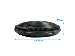 AIR2GO Aktivkohlefilter für Amica FWK 162 und 1161106 2 Stück