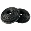AIR2GO Aktivkohlefilter für Grundig 9197060046 und 12026343 2 Stück