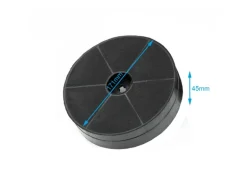 AIR2GO Aktivkohlefilter für Ilve C00298188 und 482000023400 2 Stück