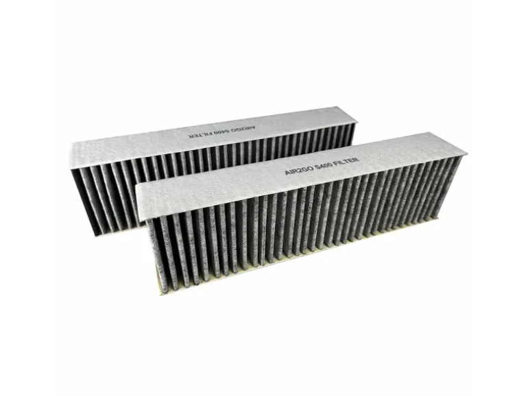 AIR2GO Aktivkohlefilter S400 für Mobile Dunstabzugshaube Rössler 400 2 Stück