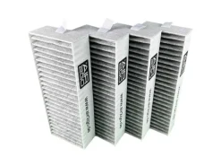AIR2GO CleanAir Plus Aktivkohlefilter für Gaggenau Serie Vario 400 und Serie 200 4 Stück