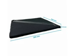 AIR2GO Longlife Aktivkohlefilter für Elica CFC0140088 und Model 31