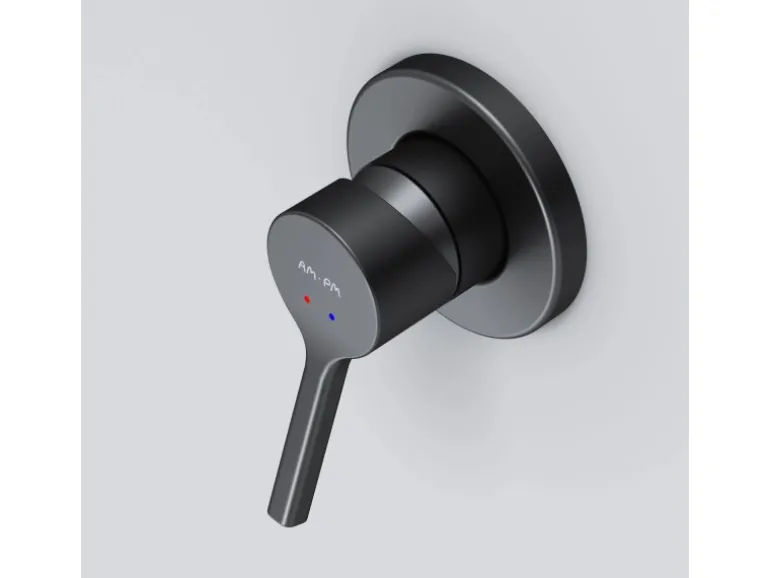 AM.PM Brausearmatur Unterputz X-Joy S Brauseset Unterputz Duscharmatur Unterputz Wannen-Brausebatterie FXB65022 Schwarz
