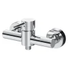 AM.PM Einhebel-Duscharmatur Spike Brausearmatur aus Messing, Brausebatterie Wasserhahn Bad FPA20000 Chrom