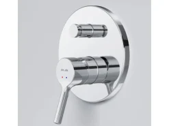 AM.PM Wannen Einhand-Mischbatterie Unterputz Wandthermostat, Thermostat Mischbatterie Dusche X-Joy S FXB45000 Chrom