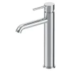 AM.PM Waschtischarmatur mit hohem Auslauf Spike Wasserhahn Bad aus Messing, Mischbatterie FPA92000 Chrom