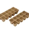 Anzuchttöpfe eckig 6 cm x 6 cm 24 Stück