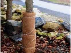 Aquagart 10m Kokosmatte Winterschutz Böschungsmatte Kokosfasermatte 800g/m² 0,25m Breit